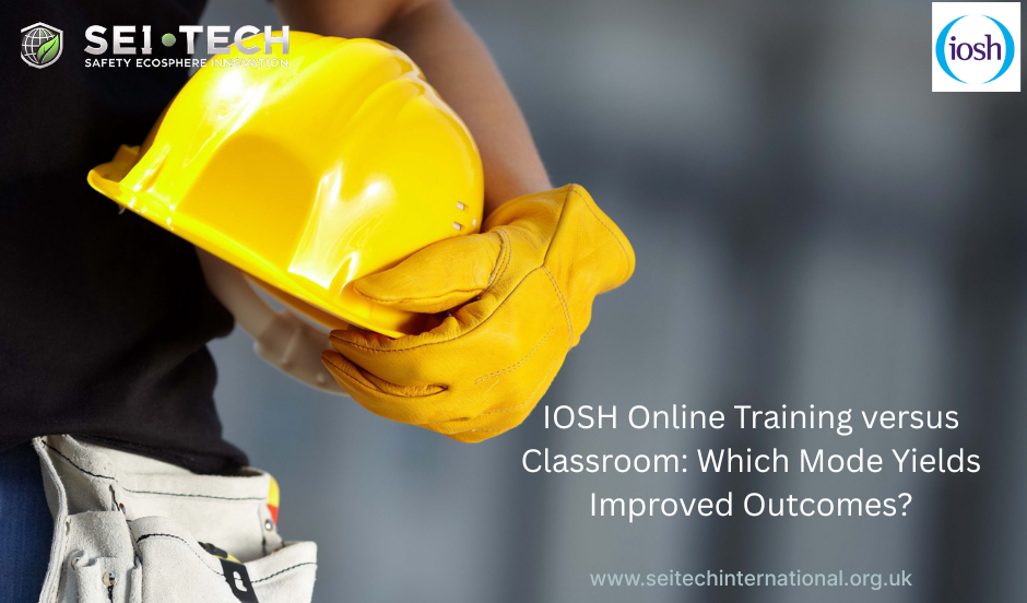 SEITECH workplace safety coordinator providing recommendations